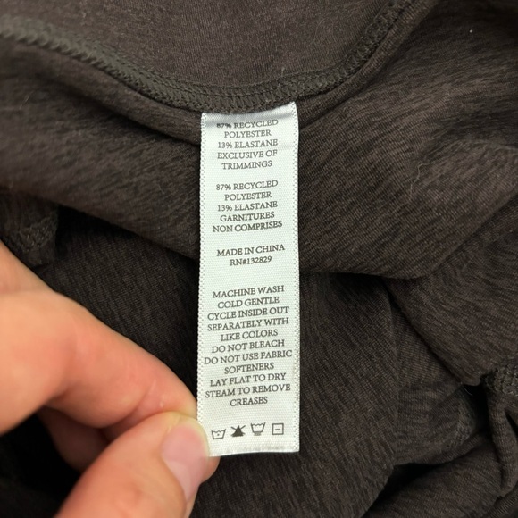 WellBeing + BeingWell LoungeWell Ashe 7/8 Legging in Chocolate Brown Size M - Picture 7 of 10